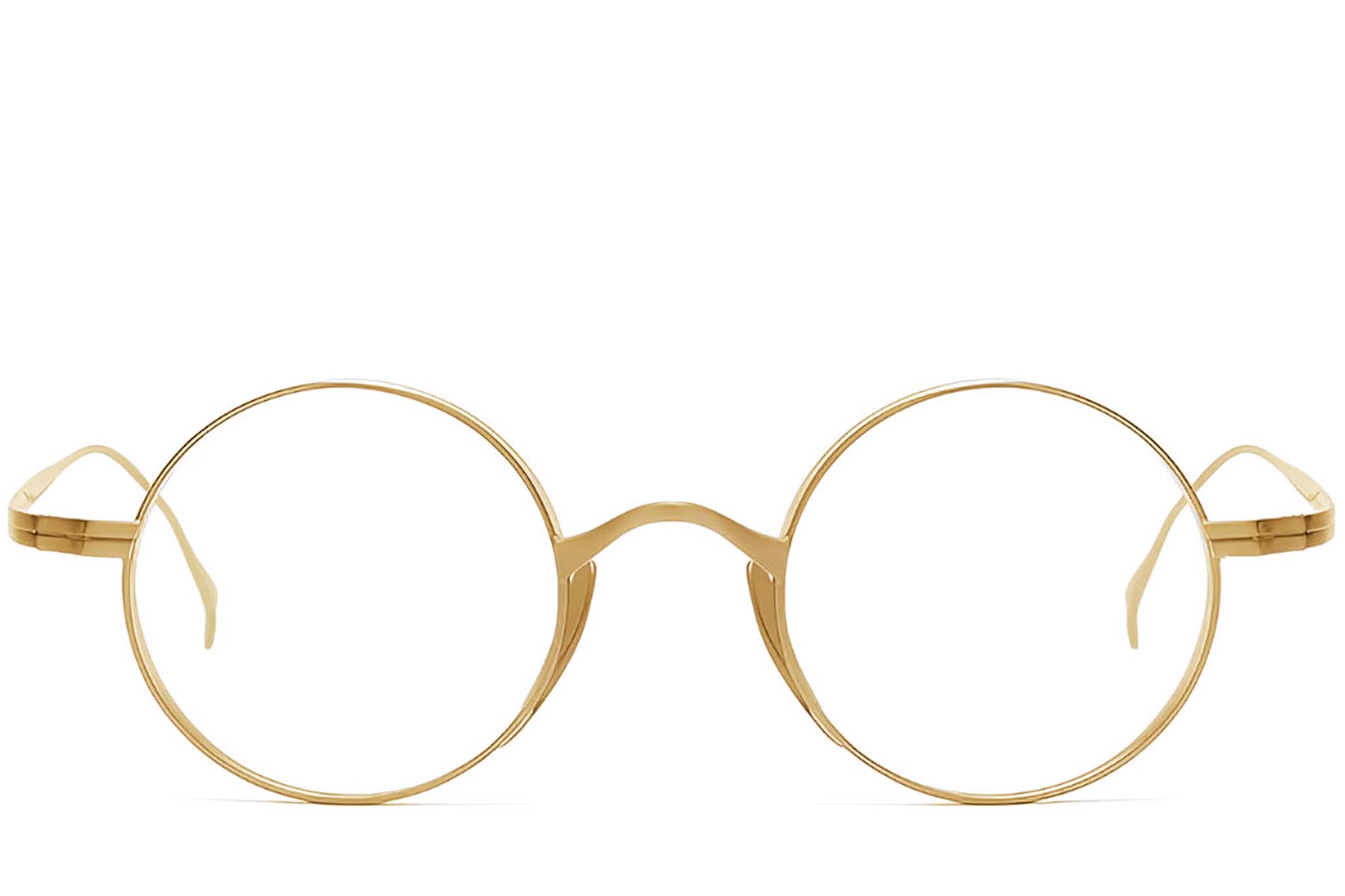 BS1913-0006_Golden_Oval_Metal_Glasses_front