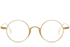BS1913-0006_Golden_Oval_Metal_Glasses_front