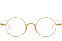 BS1913-0006_Golden_Oval_Metal_Glasses_front