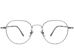 BS1913-0017_Grey_Oval_Metal_Glasses_front