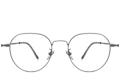BS1913-0017_Grey_Oval_Metal_Glasses_front