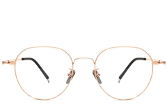 BS1913-0018_Pink_Oval_Metal_Glasses_front