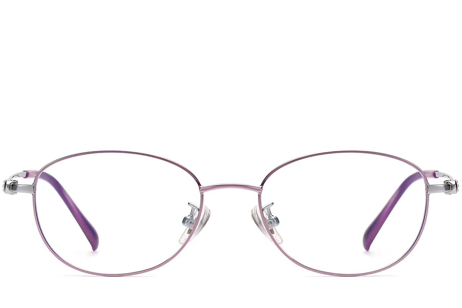 BS1913-0035_Purple_Oval_Metal_Glasses_front