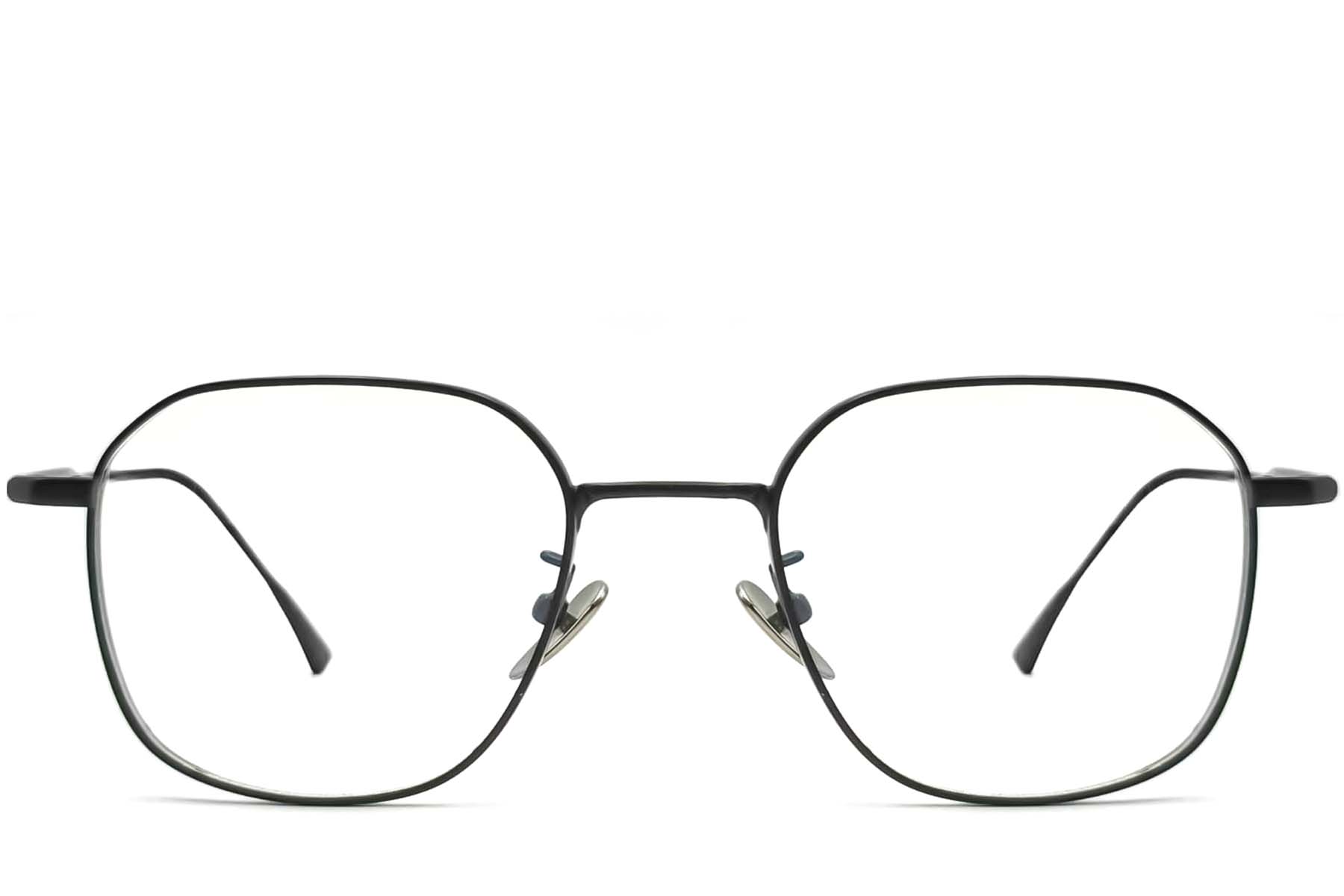 BS1913-0041_Black_Geometric_Metal_Glasses_front