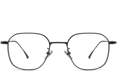 BS1913-0041_Black_Geometric_Metal_Glasses_front