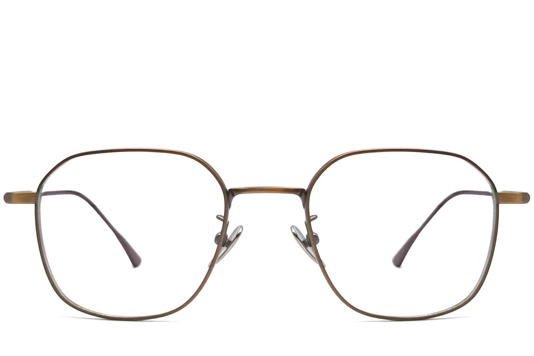 BS1913-0045_Brown_Geometric_Metal_Glasses_front