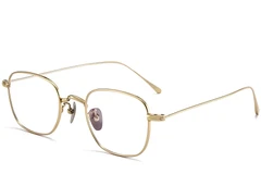 BS1913-0050_Golden_Rectangular_Metal_Glasses_corner