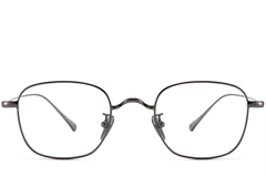 BS1913-0051_Grey_Rectangular_Metal_Glasses_front
