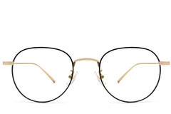 BS1913-0064_Black_Oval_Titanium_Glasses_front