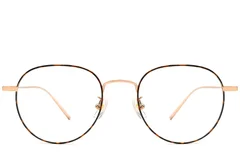 BS1913-0065_Tortoiseshell_Oval_Titanium_Glasses_front
