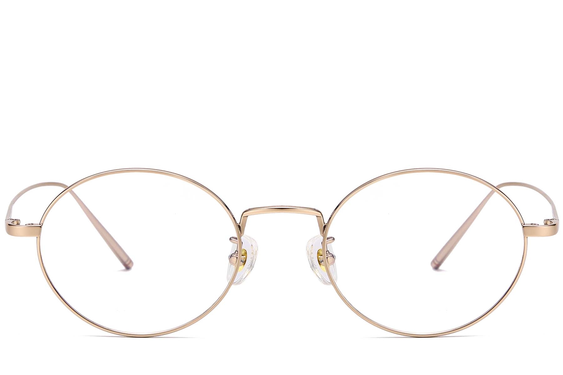 BS1913-0067_Golden_Oval_Titanium_Glasses_front
