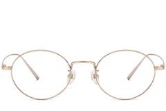 BS1913-0067_Golden_Oval_Titanium_Glasses_front