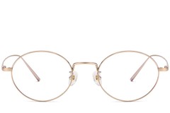 BS1913-0067_Golden_Oval_Titanium_Glasses_front