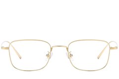 BS1913-0072_Golden_Rectangular_Titanium_Glasses_front