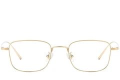 BS1913-0072_Golden_Rectangular_Titanium_Glasses_front