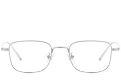 BS1913-0073_Silver_Rectangular_Titanium_Glasses_front