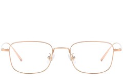 BS1913-0075_Pink_Rectangular_Titanium_Glasses_front