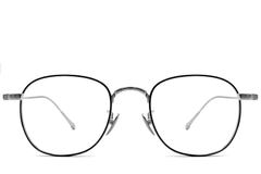 BS1913-0078_Black_Oval_Titanium_Glasses_front