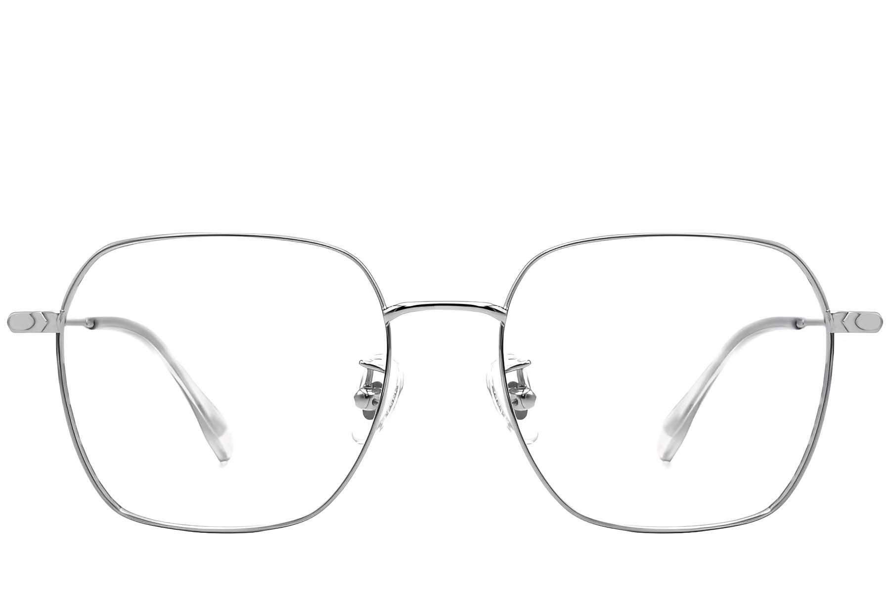 BS1913-0081_Silver_Geometric_Titanium_Glasses_front