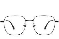 BS1913-0082_Black_Geometric_Titanium_Glasses_front