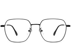 BS1913-0082_Black_Geometric_Titanium_Glasses_front