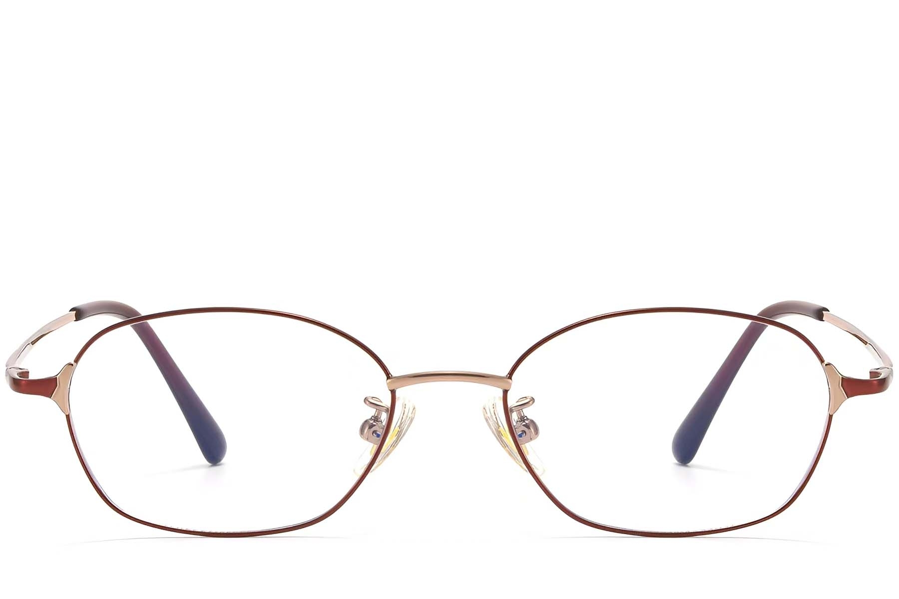 BS1913-0094_Red_Oval_Titanium_Glasses_front