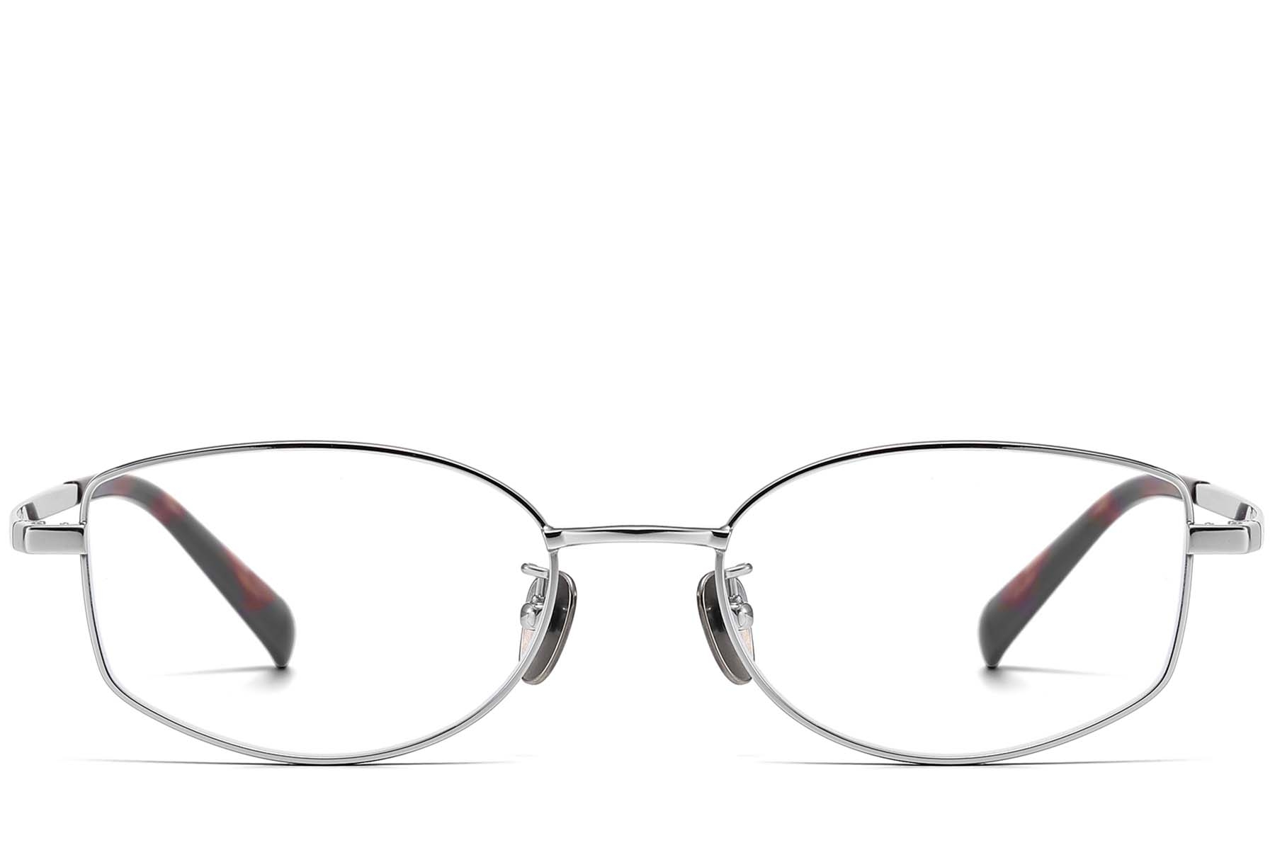 BS1913-0114_Silver_Oval_Titanium_Glasses_front