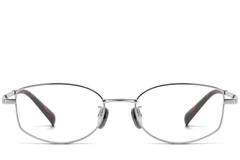 BS1913-0114_Silver_Oval_Titanium_Glasses_front