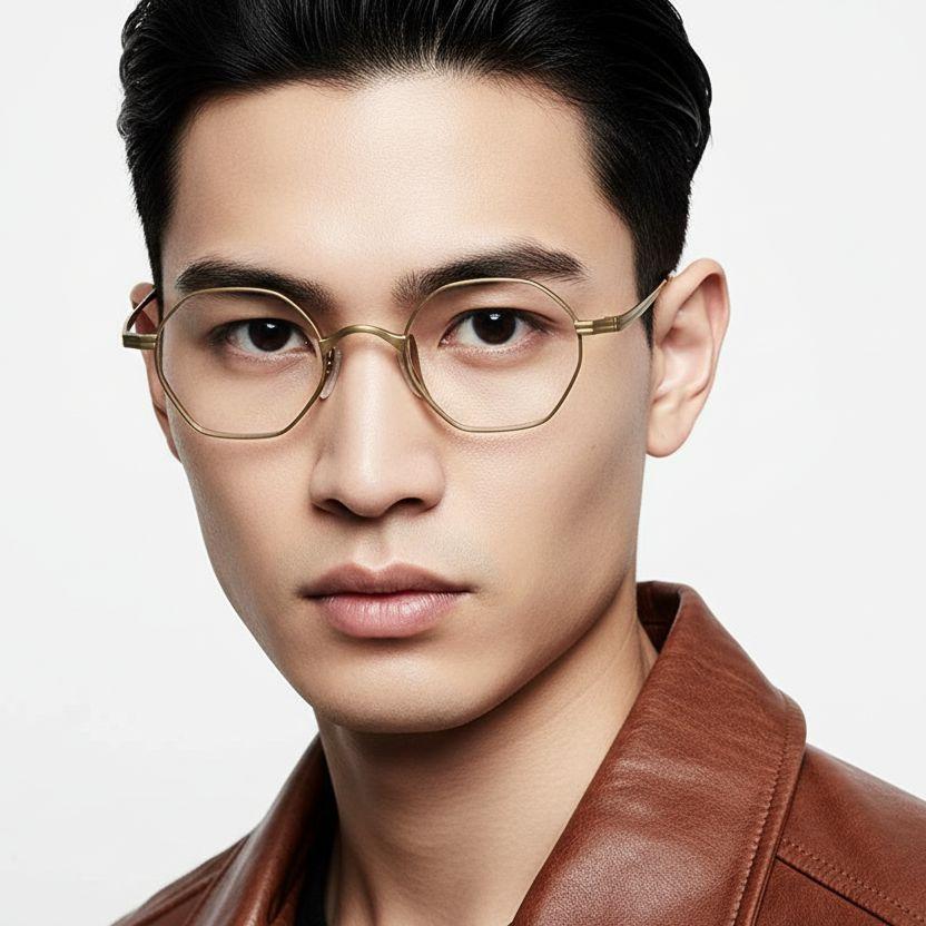 bs1913-0127_golden_geometric_titanium_glasses_model