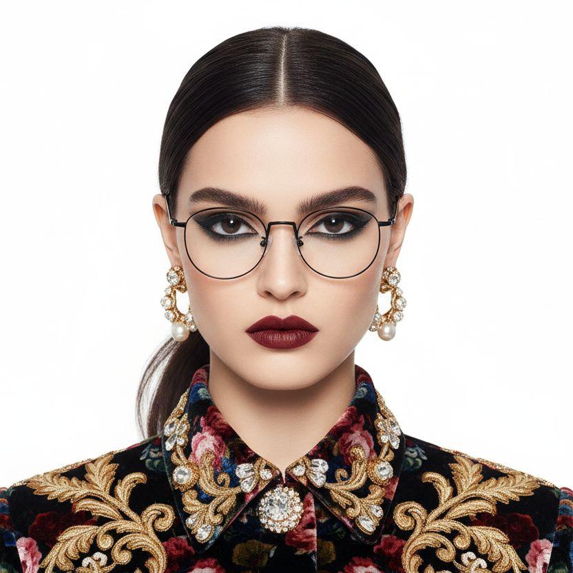 bs1913-0131_black_oval_titanium_glasses_model