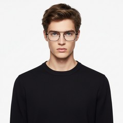 BS1913-0135_Black_Aviator_Titanium_Glasses_model