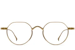 BS1913-0140_Golden_Geometric_Titanium_Glasses_front