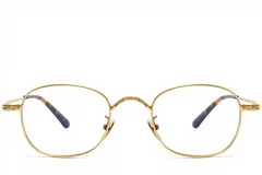 BS1913-0149_Golden_Oval_Titanium_Glasses_front