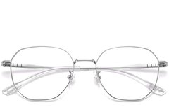 BS1913-0152_Silver_Geometric_Titanium_Glasses_front