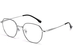 Geometric Black Titanium Glasses #BS1913-0153