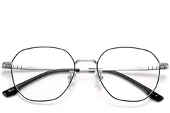 BS1913-0153_Black_Geometric_Titanium_Glasses_front