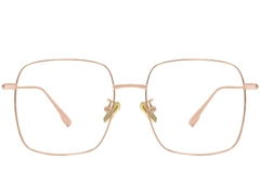 BS1913-0173_Pink_Rectangular_Titanium_Glasses_front