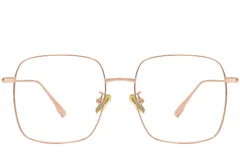 BS1913-0173_Pink_Rectangular_Titanium_Glasses_front