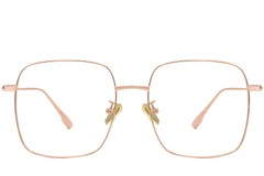 BS1913-0173_Pink_Rectangular_Titanium_Glasses_front