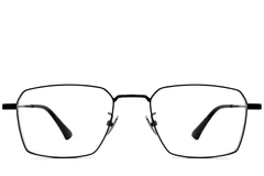 BS1913-0186_Black_Geometric_Titanium_Glasses_front