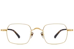 BS1913-0189_Golden_Geometric_Titanium_Glasses_front