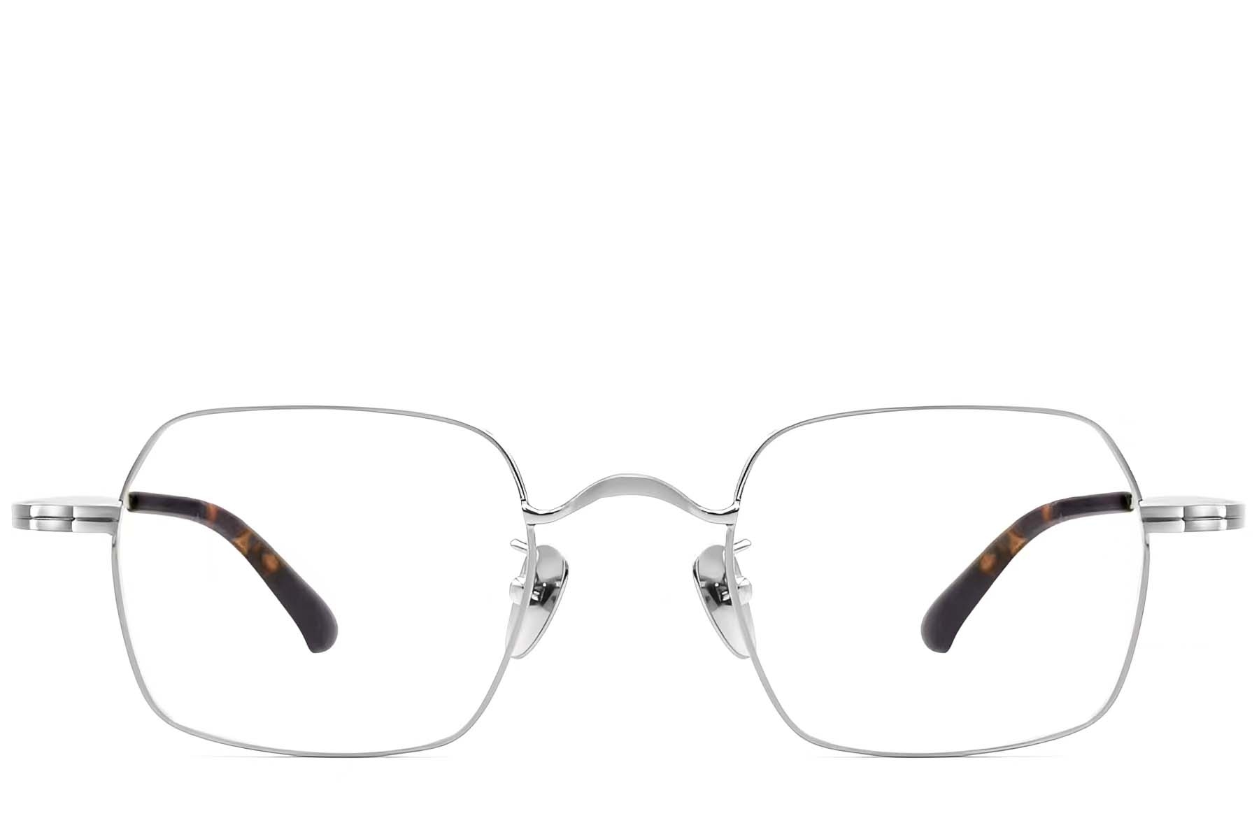 BS1913-0191_Silver_Geometric_Titanium_Glasses_front