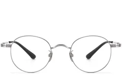 BS1913-0194_Silver_Oval_Titanium_Glasses_front