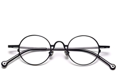 BS1913-0201_Black_Oval_Titanium_Glasses_front