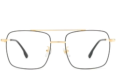 BS1913-0206_Black_Aviator_Titanium_Glasses_front