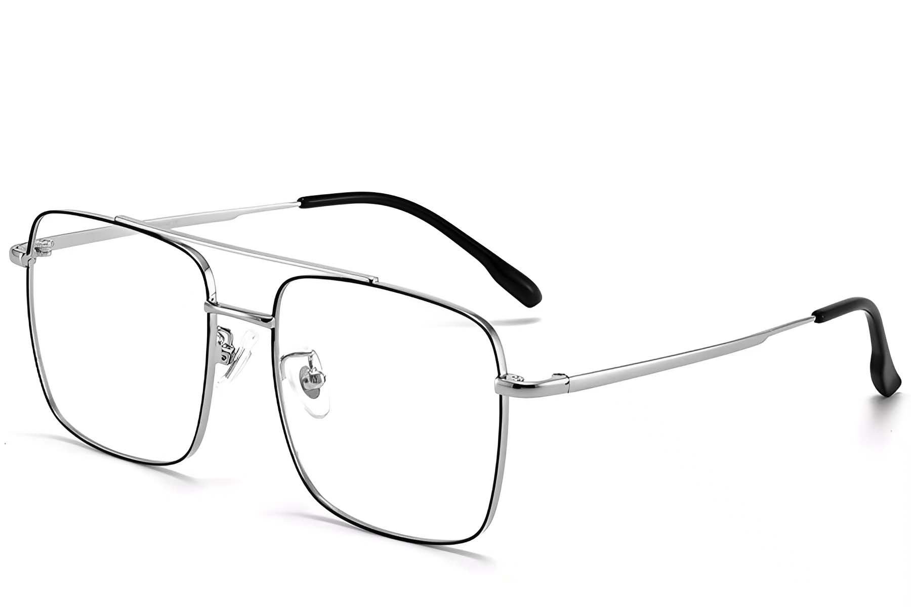 BS1913-0209_Black_Aviator_Titanium_Glasses_corner