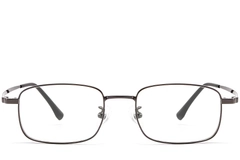 BS1913-0215_Grey_Rectangular_Titanium_Glasses_front