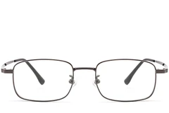 BS1913-0215_Grey_Rectangular_Titanium_Glasses_front