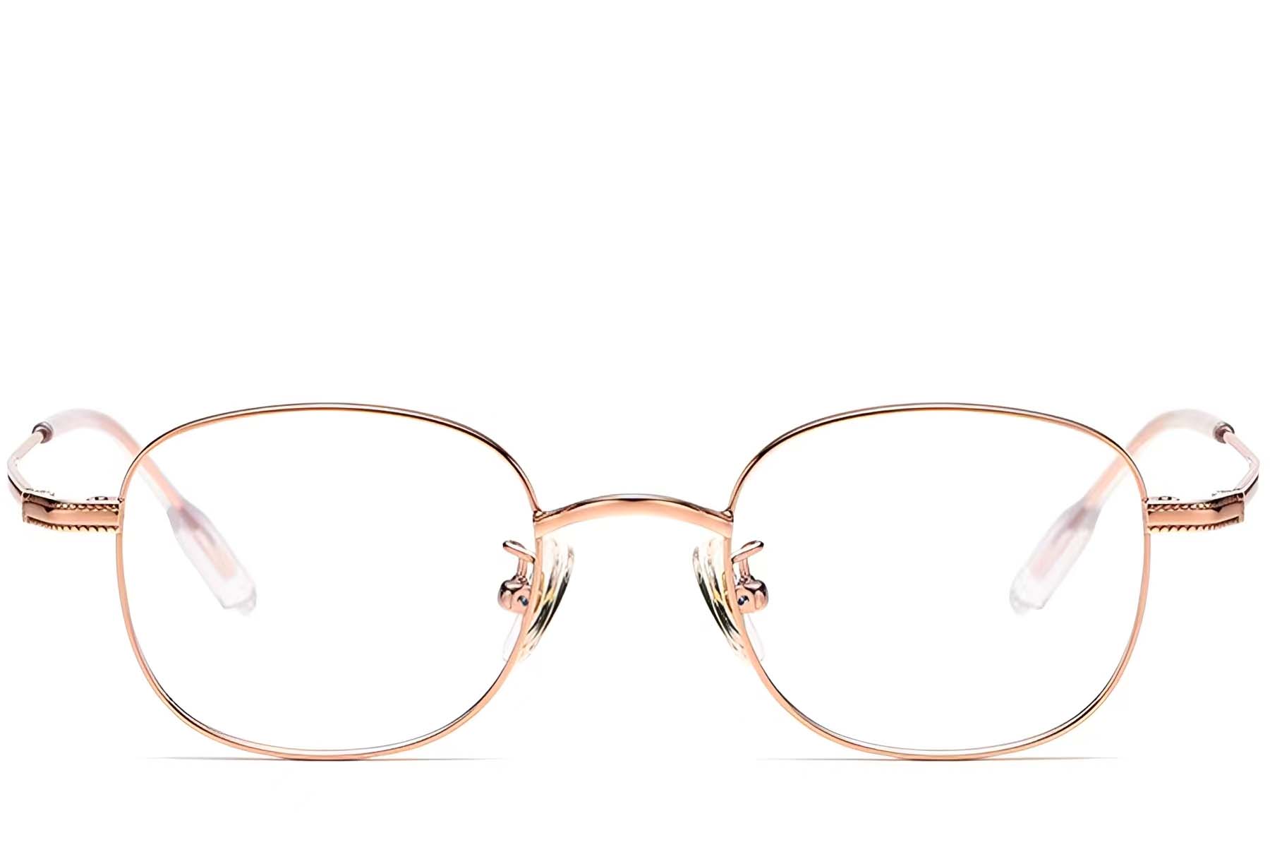 BS1913-0217_Pink_Oval_Titanium_Glasses_front
