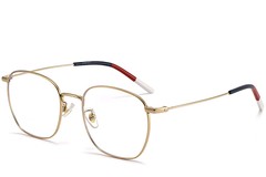 BS1913-0228_Golden_Rectangular_Titanium_Glasses_corner